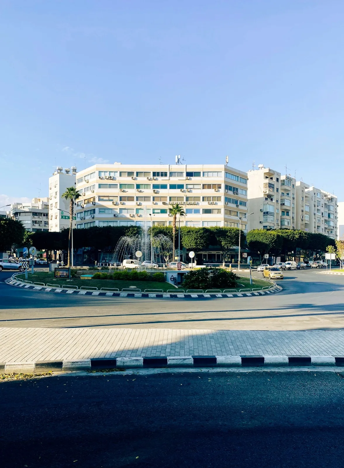 Modern office building in Limassol, Cyprus